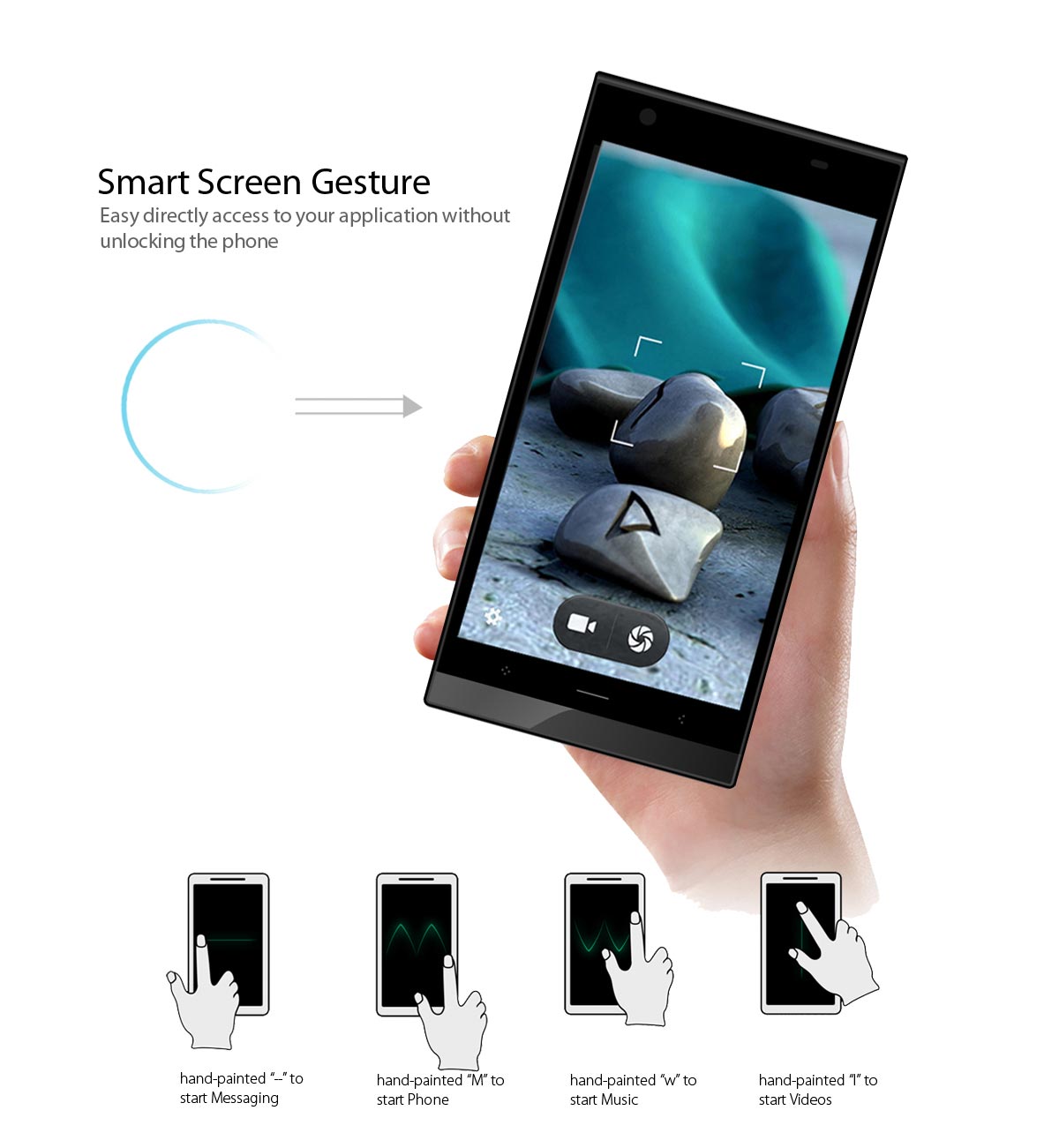 alife s1 smartphone Экран gesture